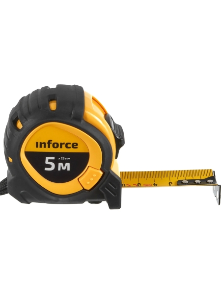 Рулетка с тройным стопом Inforce 5Х25 06-11-71