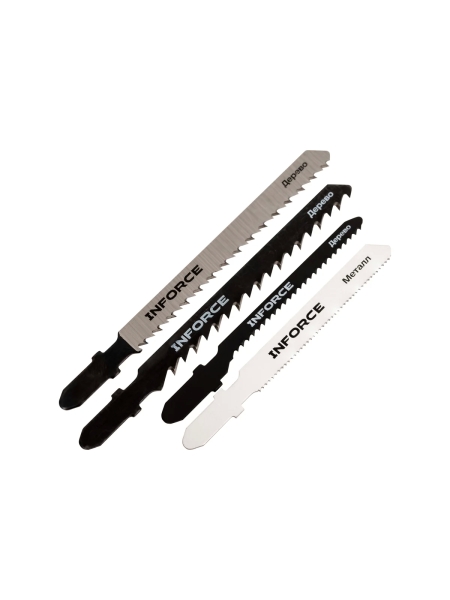 Набор пилок универсальный для лобзика 10 шт. Inforce 12-23-02