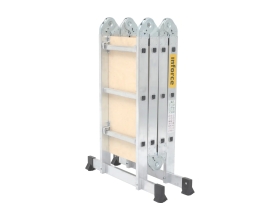 Лестница-трансформер с помостом 4x3 ступени Inforce ЛП-Т-4-3-П