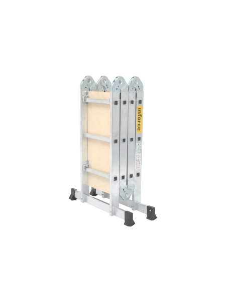 Лестница-трансформер с помостом 4x3 ступени Inforce ЛП-Т-4-3-П