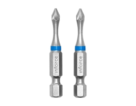 Бита (2 шт; PZ1; 50 мм) для шуруповерта Inforce 11-01-389