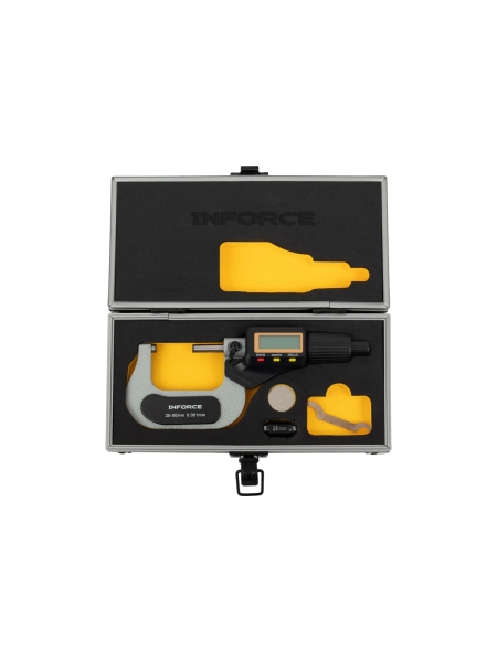 Цифровой микрометр Inforce 25-50мм/1-2"*0.001мм/0.00005" 06-11-45