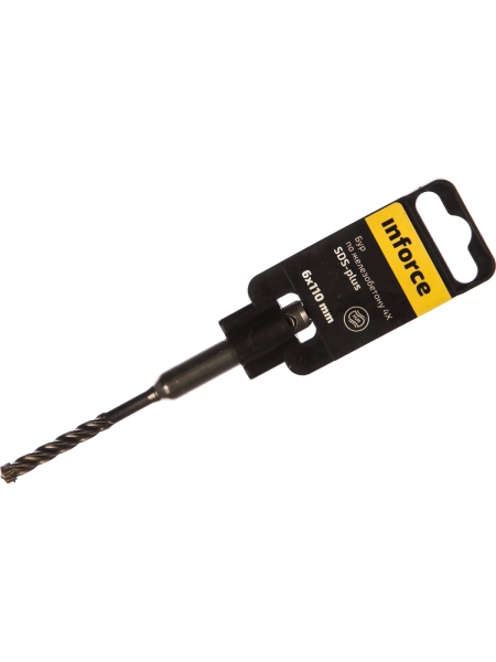 Бур по железобетону 4X (6х110 мм; SDS+) Inforce 11-01-590