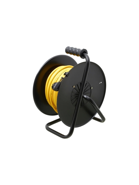 Силовой удлинитель на катушке Inforce 4 гнезда, с/з ПВС 3х1,5 16A 30м IP44 GRANITE ZG 09-15-05