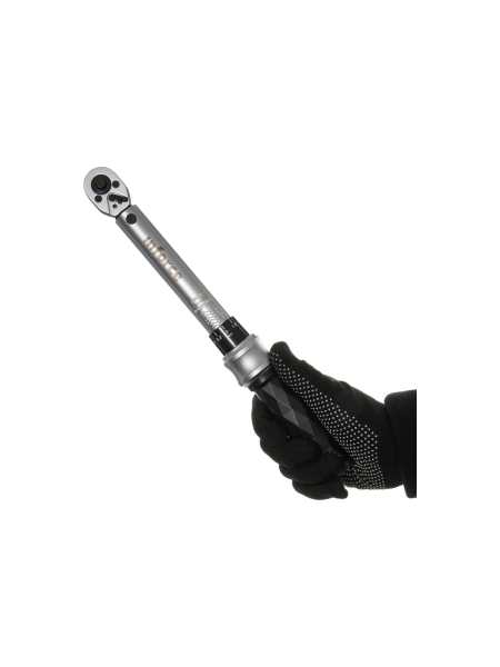 Динамометрический ключ 1/4" 5-25 Нм Inforce, Длина 315мм, Сталь Cr-V, Профессиональный 06-05-108