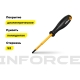 Диэлектрическая отвертка SL4х100мм Inforce 06-09-78
