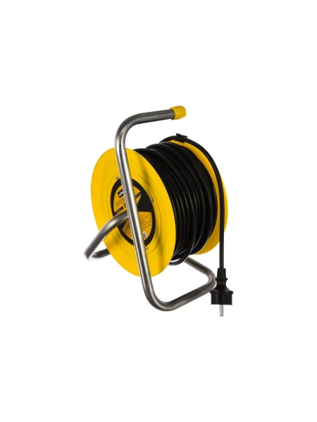 Силовой удлинитель на катушке Inforce К4-Е-30 30 м 4 розетки с з/к 25130