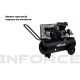 Ременной компрессор (50 л; 8 бар; 450 л/мин) Inforce BCX-50L 04-06-30