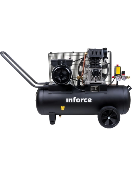 Ременной компрессор (50 л; 8 бар; 450 л/мин) Inforce BCX-50L 04-06-30