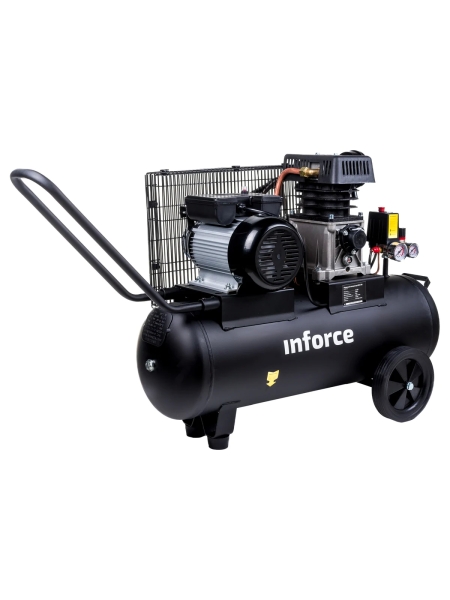 Ременной компрессор (50 л; 8 бар; 450 л/мин) Inforce BCX-50L 04-06-30