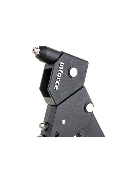 Литой ручной заклепочник Inforce поворотный 360 град., 2.4-4.8 мм 06-14-11