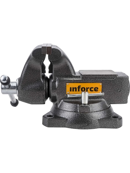 Поворотные слесарные тиски Inforce 140 мм 05-23-10