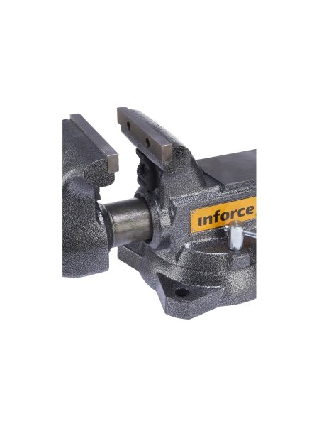 Поворотные слесарные тиски Inforce 140 мм 05-23-10