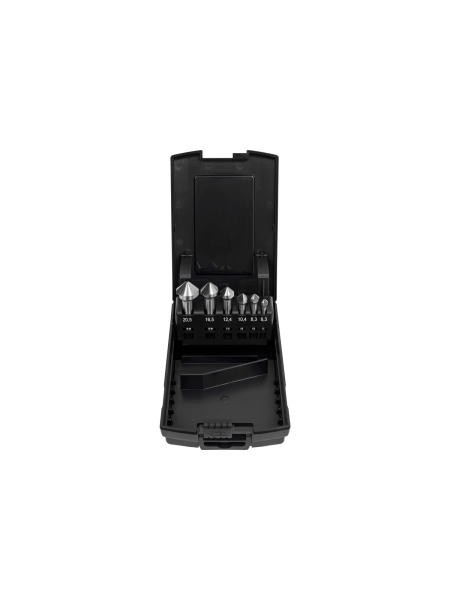 Набор зенковок 90 гр. 6.3-20.5 мм HSS-G 6шт. Inforce 11-01-421