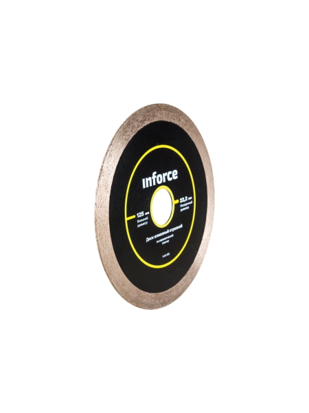 Диск алмазный отрезной по керамической плитке 125х22,2х1,6 мм INFORCE 11-01-703