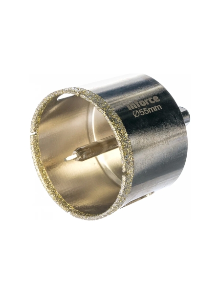 Коронка алмазная по стеклу и керамике (55 мм; 30 мм) Inforce 11-01-076