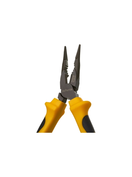 Никелированные длинногубцы Inforce 160мм 06-18-46