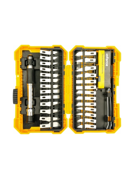 Профессиональный набор ножей и резаков (29 предметов) Inforce 06-07-09