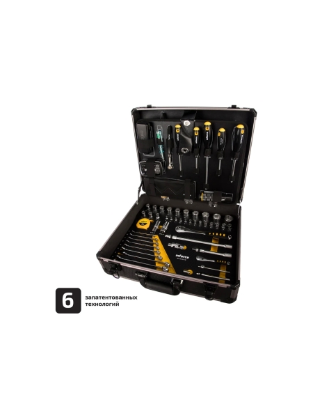 Набор инструментов Inforce 152 предмета 1/2 дюйма и 1/4 дюйма 06-07-18