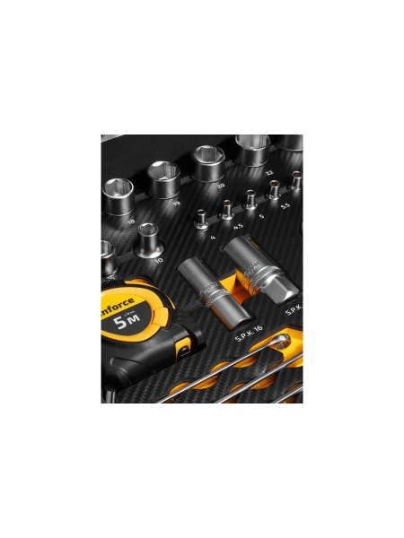 Набор инструментов Inforce 152 предмета 1/2 дюйма и 1/4 дюйма 06-07-18