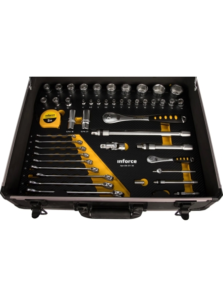 Набор инструментов Inforce 152 предмета 1/2 дюйма и 1/4 дюйма 06-07-18