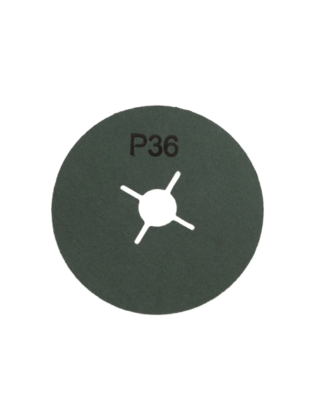 Фибровый круг 36+ 125х22 мм, 3 шт/уп Inforce 11-25-136