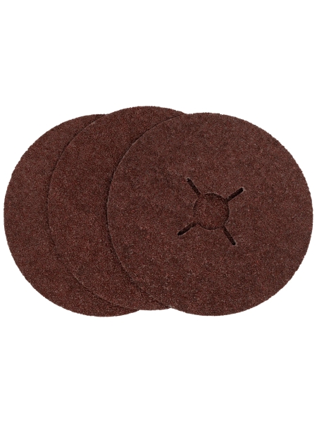 Фибровый круг 36+ 125х22 мм, 3 шт/уп Inforce 11-25-136