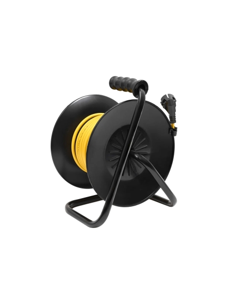 Силовой удлинитель Inforce на катушке 4 гнезда, с/з ПВС 3х1,5 16A 10м IP20 GRANITE ZG 09-15-09