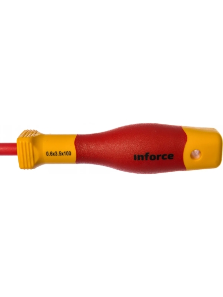 Диэлектрическая отвертка Inforce 3,5х100мм 06-09-50
