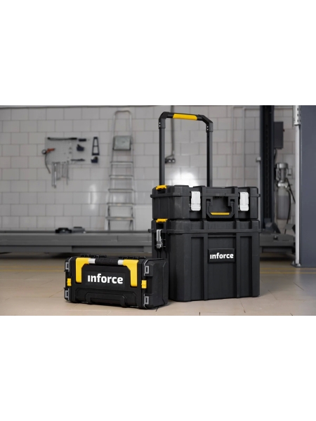 Ящик на колесах Inforce с возможностью объединения в систему MODULAR SYSTEM 06-20-13