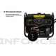 Бензиновый генератор (6,5 кВт; эл.стартер; ATS, колёса и ручки) Inforce GL 6500 04-03-15