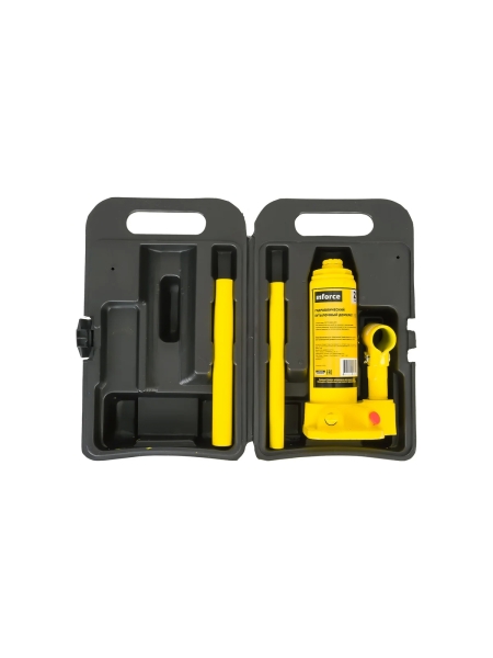 Гидравлический бутылочный домкрат 2т Inforce T90204S