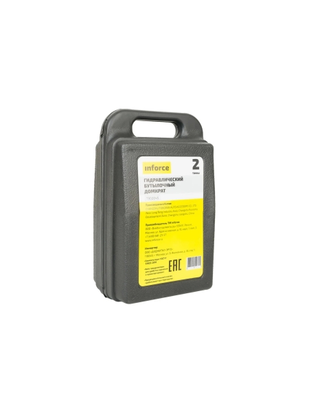 Гидравлический бутылочный домкрат 2т Inforce T90204S
