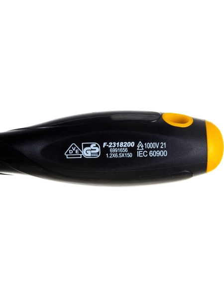 Диэлектрическая отвертка SL6,5х150мм Inforce 06-09-80