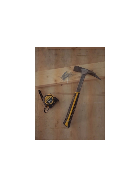 Плотницкий цельнокованый молоток Inforce 600 г 06-16-07