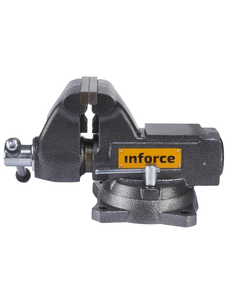 Поворотные слесарные тиски Inforce 115 мм 05-23-09