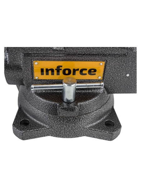 Поворотные слесарные тиски Inforce 115 мм 05-23-09