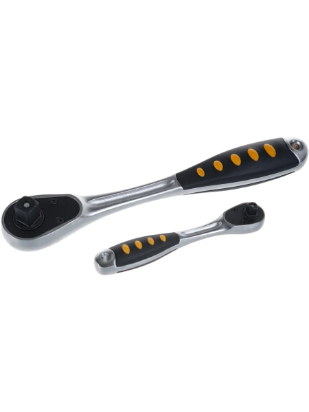 Набор инструментов Inforce 77 предметов 1/2 дюйма и 1/4 дюйма, Сталь Cr-V, Профессиональный, 06-07-19