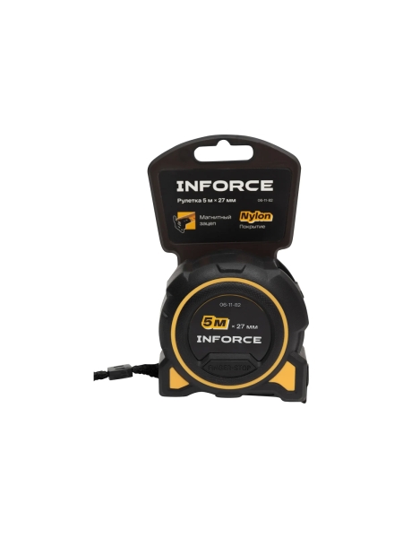 Рулетка Inforce 5 м x 27 мм 06-11-82