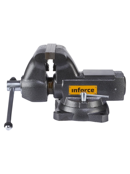 Поворотные слесарные тиски Inforce 165 мм 05-23-11