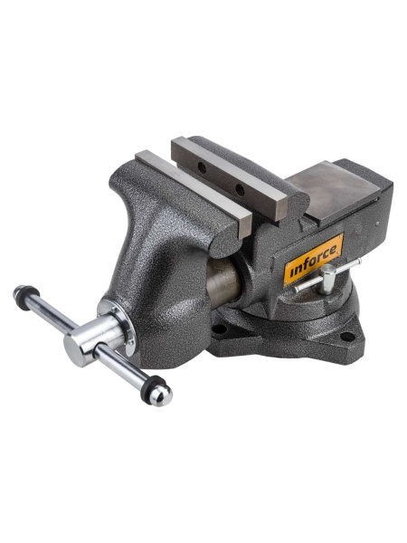 Поворотные слесарные тиски Inforce 165 мм 05-23-11