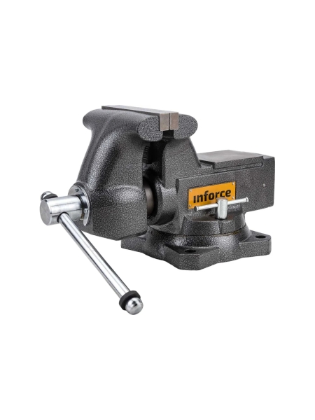 Поворотные слесарные тиски Inforce 165 мм 05-23-11