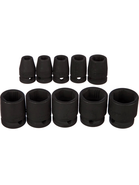 Набор торцевых ударных головок Inforce (1/2"; 10-24 мм) 11-01-261