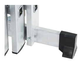 Профессиональная трехсекционная лестница Inforce 3x8, ширина 480мм ЛП-03-18