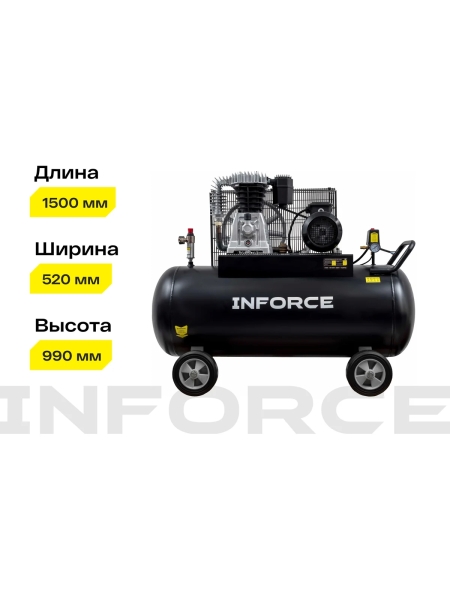 Ременной компрессор Inforce IBCH-200L-3P/690