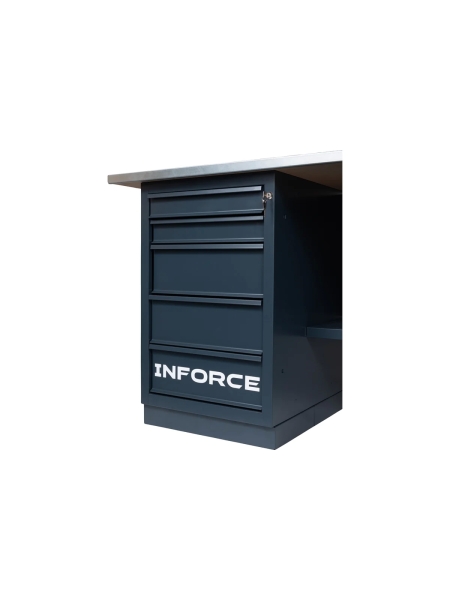 Верстак с драйверами и экраном Inforce 1800х686х1350 05-01-011