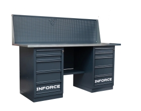 Верстак с драйверами и экраном Inforce 1800х686х1350 05-01-011