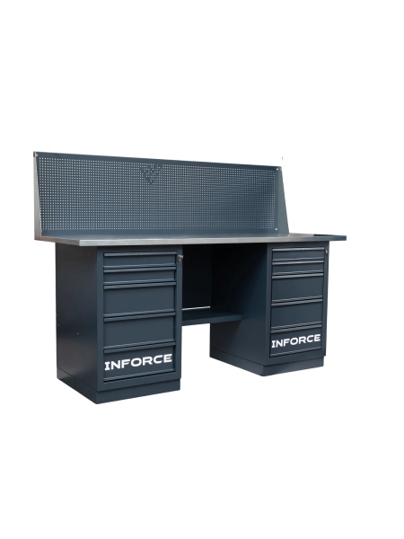 Верстак с драйверами и экраном Inforce 1800х686х1350 05-01-011