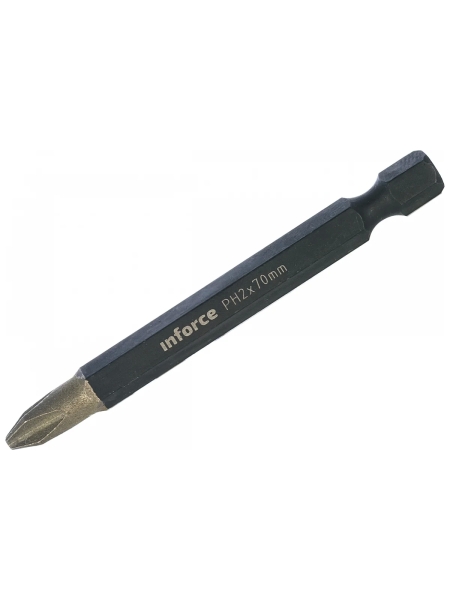 Биты Diamond Pro 10 шт PH2x70 Inforce 11-01-035