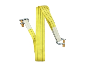 Буксировочный текстильный строп IVITECH 90 мм, 21т, 5м, 2слоя, скоба-скоба